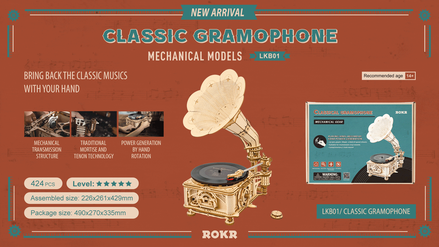 ROKR Gramaphone